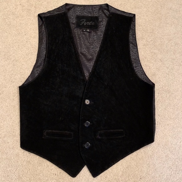 Forte Other - Forte - Genuine Leather Suede Vest